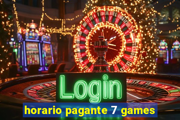 horario pagante 7 games